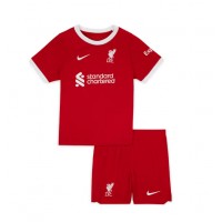 Echipament fotbal Liverpool Tricou Acasa 2023-24 pentru copii maneca scurta (+ Pantaloni scurti)